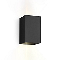Wandarmatuur BOX WALL SURF 4.0 IP20, zwart mat dimbaar