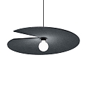 Pendelarmatuur SPIRRA SOFT 1.0 E27 IP20, antraciet