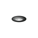 Vloerinbouwarmatuur BLINK TRIM 2.0 IP65, zwart mat