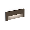 outdoor recessed luminaire RETO OUTDOOR WALL REC 2.0 IP65, bronze 