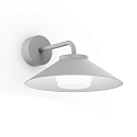 Wandarmatuur voor buitenshuis TRADORA WALL IP65 1.0 IP65, aluminium dimbaar