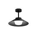 Plafondarmatuur voor buiten TRADORA IP65 1.0 IP65, zwart mat dimbaar