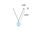 Wever & Ducr� Pendelophanging WIRO - DECENTER 1.0 1-voudig