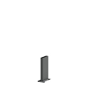 Accessory for FIFTY FIFTY / SMILE / SWAY / PALOS - socket with mounting plate, 40cm, anthracite