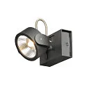 KALU LED 1 Wall and Ceiling luminaire, 60°, black