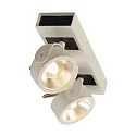 SLV KALU LED 2 Wall and Ceiling luminaire, 60°, white/black