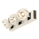SLV KALU LED 3 Wall and Ceiling luminaire, 60°, white/black