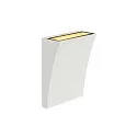 Wandarmatuur voor buitenshuis DELWA WIDE IP44, wit