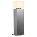 SLV Staande armatuur voor buiten SQUARE POLE 60 medium E27 IP44, rvs dimbaar