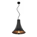 Pendelarmatuur BATO 35 PD klein, rond E27 IP20, zwart dimbaar