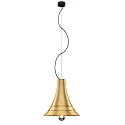 Pendelarmatuur BATO 35 PD klein, rond E27 IP20, messing geborsteld dimbaar
