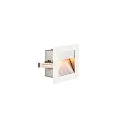 SLV Inbouwarmatuur FRAME CURVE HV, wit 3,1W 100lm 2700K CRI 80