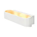 SLV Wandarmatuur ASSO 300 DTW up down, ovaal, Dim-To-Warm IP20, wit dimbaar