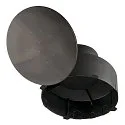Inbouwdoos DASAR PREMIUM, zwart