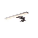 Spiegelarmatuur DORISA LED kort IP44, chroom 
