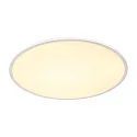 SLV LED Ceiling luminaire PANEL 60 round, Ø 60cm, 42W, dimmable, white, 3000K