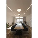 SLV LED Ceiling luminaire PANEL 60 round, Ø 60cm, 42W, dimmable, white, 3000K