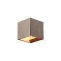 Wandarmatuur SOLID CUBE G9, zwart 