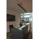 SLV Premium LED Pendant luminaire Q-LINE PD, 200cm, for BAP, 85W, TRIAC dimmable, black, 3000K 4200lm