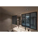 Plafondinbouwarmatuur KAMUELA ECO IP65, wit dimbaar