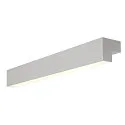 Spiegelarmatuur L-LINE 60 IP44, zilvergrijs 