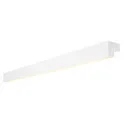 Spiegelarmatuur L-LINE 120 lang, direct / indirect, schakelbaar IP44, wit 