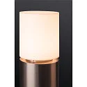 SLV Lichtpaal ROX ACRYL POLE 60 cilindrisch, met diffuser E27 IP44, rvs dimbaar