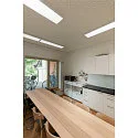 SLV Plafondarmatuur PANEL 1200x300 lang, UGR < 19 IP20, zilvergrijs dimbaar