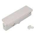 Middle feed-in for 3-Phase high-voltage track, white