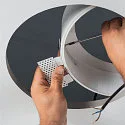 SLV Plafondinbouwarmatuur MEDO 30 EL zonder frame IP20, wit 