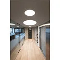 SLV Plafondinbouwarmatuur MEDO 40 EL zonder frame IP20, wit 