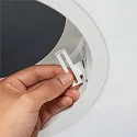 SLV Plafondinbouwarmatuur MEDO 30 EL met frame IP20, wit 