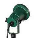 SLV Lamp met grondpen BIG NAUTILUS met stekker, kantelbaar GU10 IP65, groen dimbaar