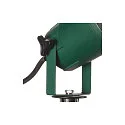 SLV Lamp met grondpen BIG NAUTILUS met stekker, kantelbaar GU10 IP65, groen dimbaar