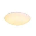 SLV Wandarmatuur voor buitenshuis LIPSY® 50 DOME CCT Switch, gekamd IP44, wit 