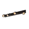 Wandarmatuur PURI CW QUAD vierkant GU10, zwart mat dimbaar