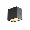 SLV Wandarmatuur voor buitenshuis SITRA S WL UP/DOWN CCT Switch, schakelbaar IP65, antraciet 