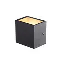 SLV Wandarmatuur voor buitenshuis SITRA S WL UP/DOWN CCT Switch, schakelbaar IP65, antraciet 