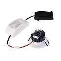 Plafondarmatuur voor buiten PATTA-I ROUND DTW rond, stijf, Dim-To-Warm IP65, wit mat dimbaar