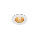 Plafondarmatuur voor buiten PATTA-I ROUND DTW rond, stijf, Dim-To-Warm IP65, wit mat dimbaar