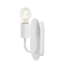 Wandarmatuur FITU WL E27 IP20, wit dimbaar