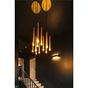 Ceiling canopy FITU 5, round, incl. strain relief, black