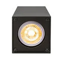 SLV Plafondarmatuur ALTRA DICE CL single GU10, zwart