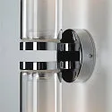 SLV Spiegelarmatuur WL106 E14 IP44, chroom