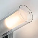 SLV Spiegelarmatuur WL106 E14 IP44, chroom
