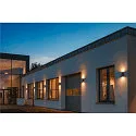 SLV LED Outdoor Wall luminaire VILUA UP/DOWN, IP54, 16W 3000K 810lm 2x100°, anthracite