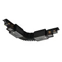 3-fase flex connector S-TRACK PHASE & DALI opbouwversie, DALI aanstuurbaar, zwart