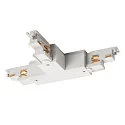 3-fase T-connector S-TRACK PHASE & DALI opbouwversie, DALI aanstuurbaar, aarde rechts, wit