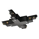 3-fase X-connector S-TRACK PHASE & DALI opbouwversie, DALI aanstuurbaar, zwart