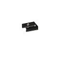 3-fase pendelclip S-TRACK mechanisch, opbouwversie, universeel, zwart